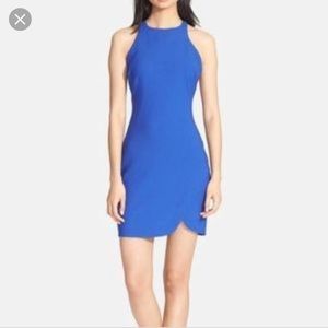 Elizabeth & James Royal Blue Mini Dress